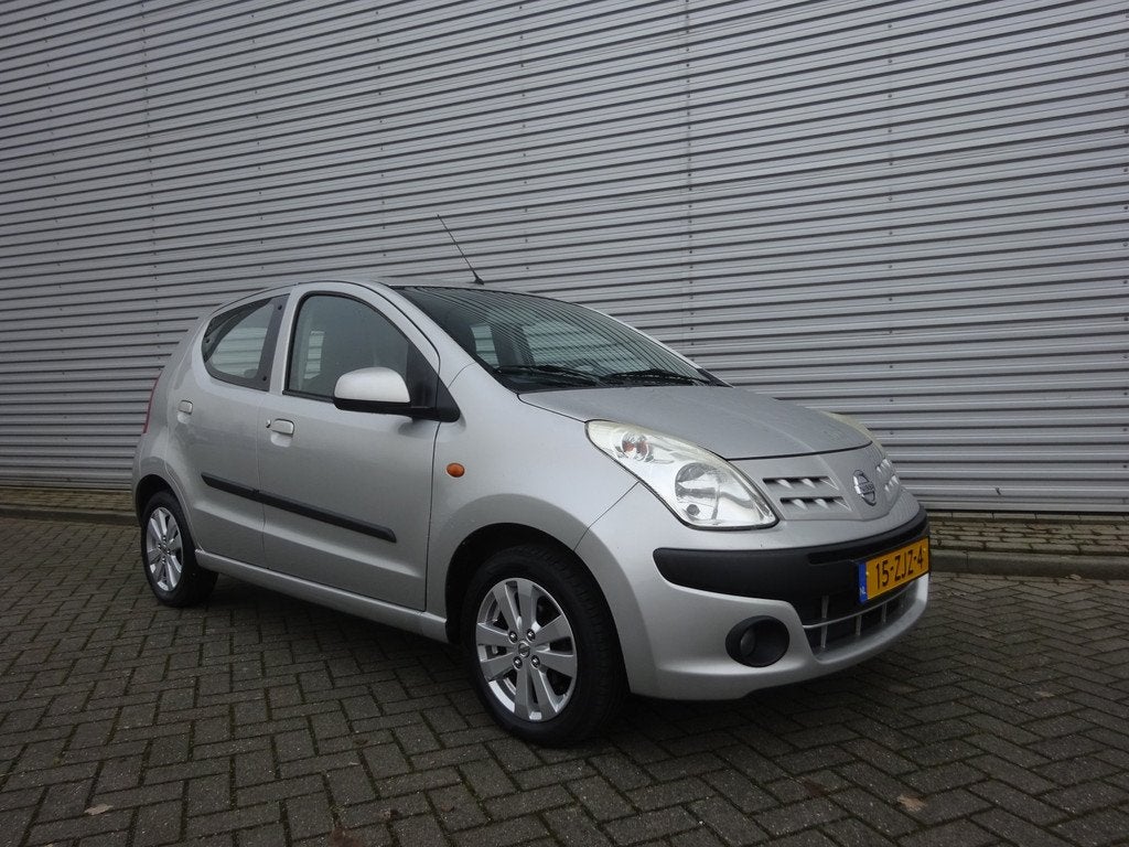 Nissan Pixo 1.0 Look 1e Eigenaar / Airco / Elektr. ramen / N, Auto's, Voorwielaandrijving, Euro 5, Stof, Gebruikt