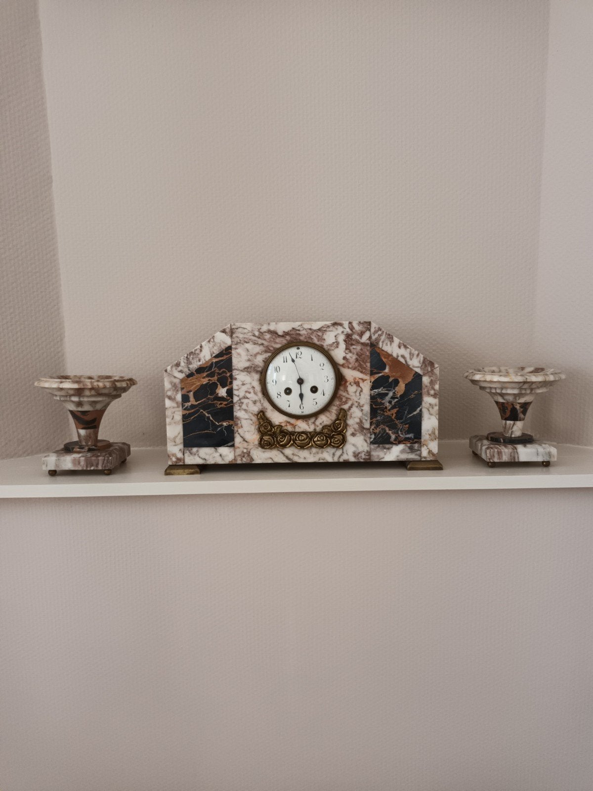 Franse Pendule schoorsteen klok, Ophalen