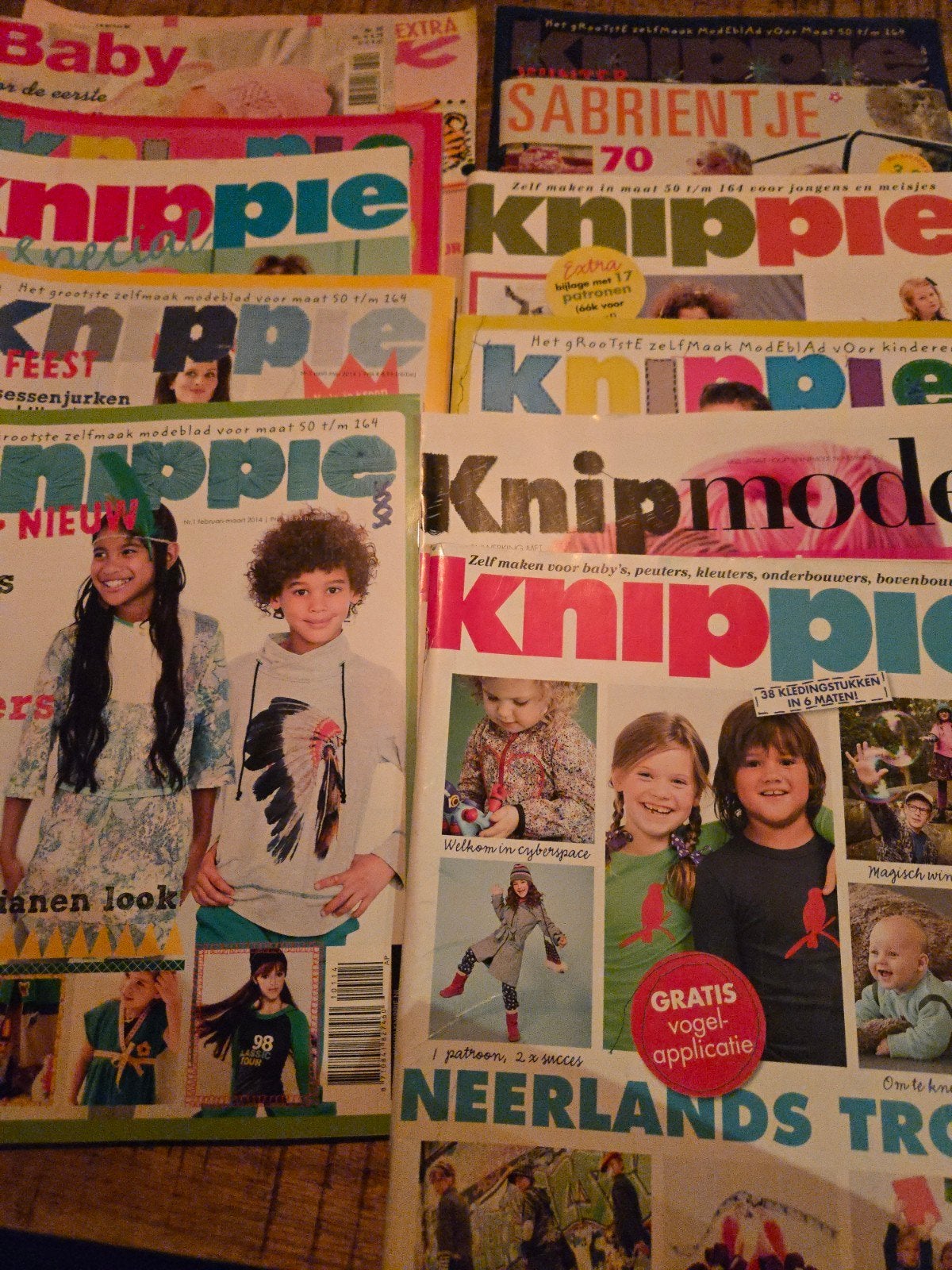 Knippie, Patricia, Sabrientje, Ariadne patronen jeugdkleding, Ophalen, Gelezen, Overige typen