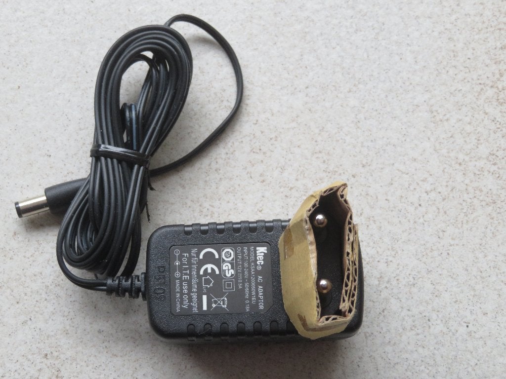 Gelijkstroom adapter 12V., Ophalen of Verzenden, Nieuw