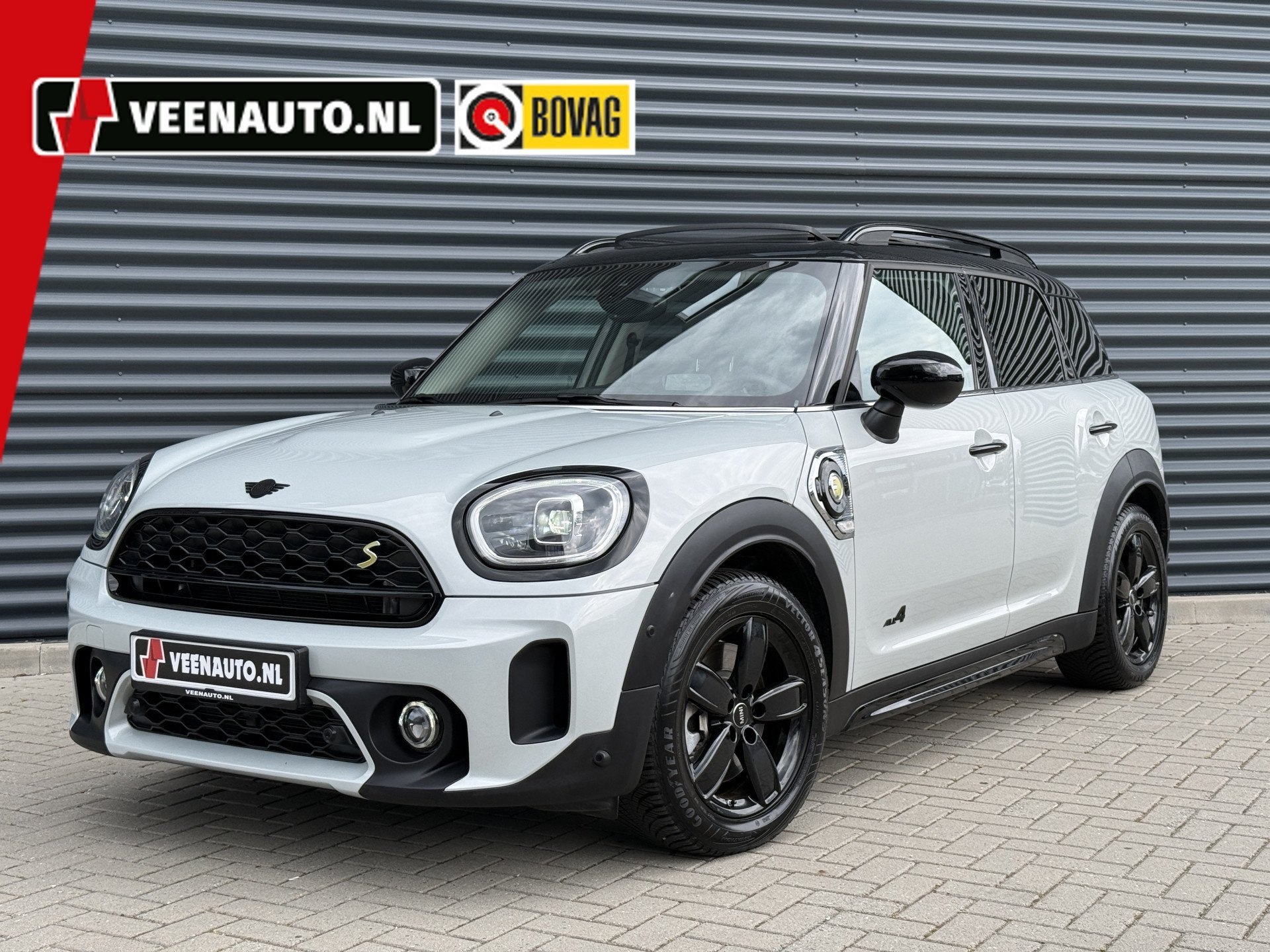 MINI Countryman 2.0 Cooper SE ALL4 Pano/Camera/H&K, Auto's, Automaat, Gebruikt, Zwart, Countryman