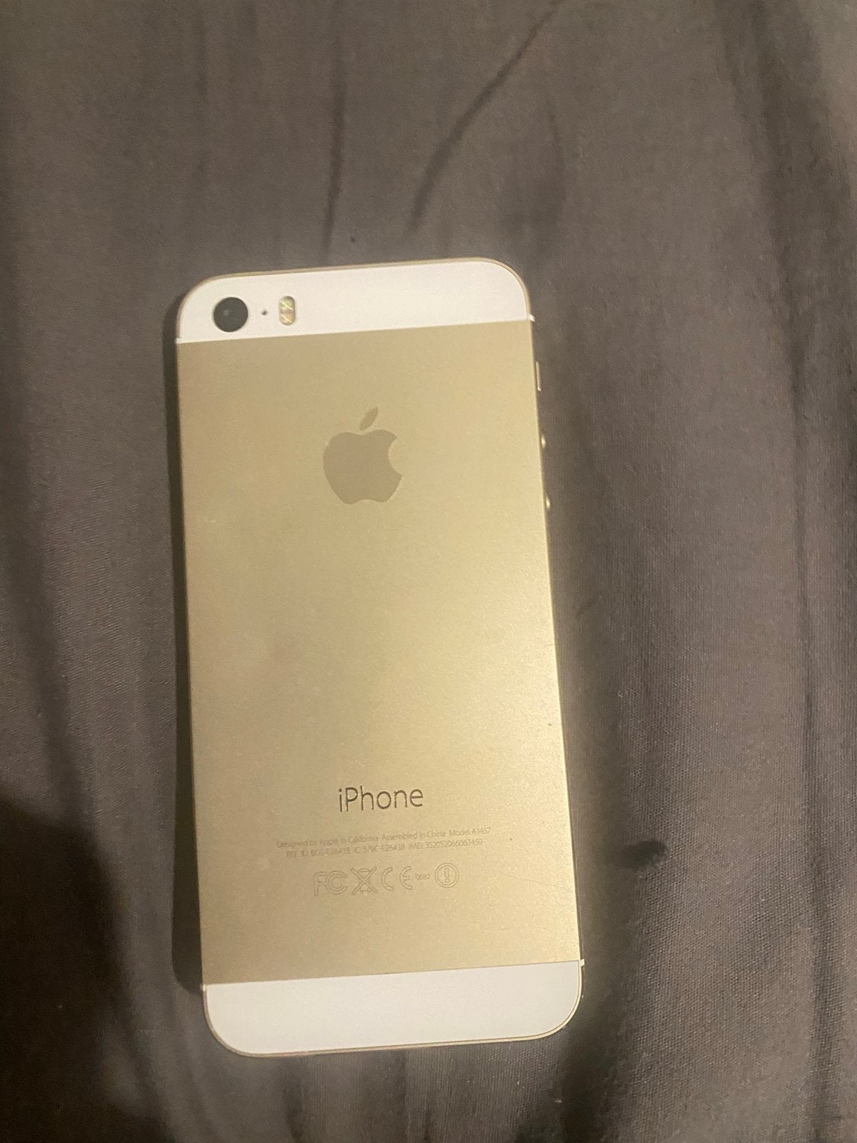 Apple iPhone 5S Goud - Gebruikt met schermbarst, Gebruikt, 16 GB, Ophalen of Verzenden, Zonder abonnement