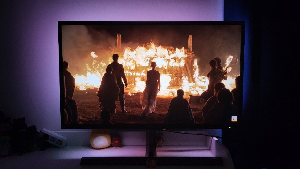 Philips 43 inch 4K 144Hz Gaming Monitor with Ambiglow, Philips, Gebruikt, 3 tot 5 ms, 101 t/m 150 Hz