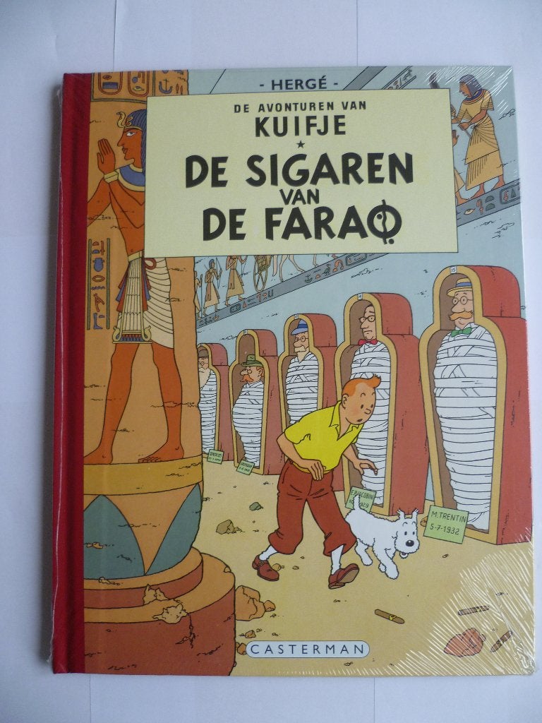 KUIFJE 1E DRUK FACSIMILE UITGAVE"DE SIGAREN V/D FARAO"2003, Eén stripboek, Nieuw, Ophalen of Verzenden, Hergé
