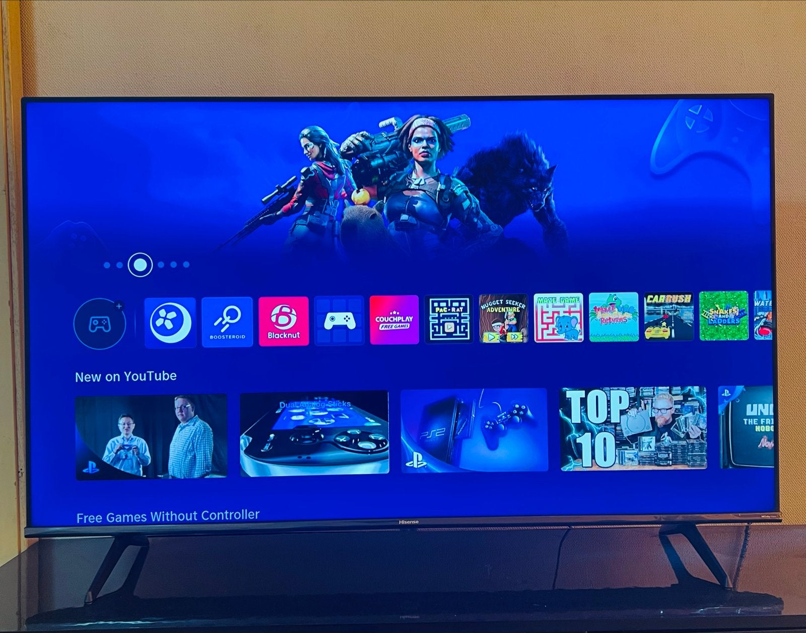 Hisense 50" QLED 4K Smart TV E7 Serie - Zo goed als nieuw, QLED, 50 Hz, Zo goed als nieuw, 100 cm of meer