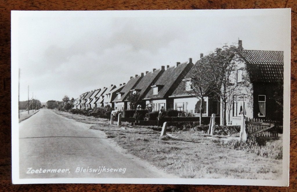 Zoetermeer Bleiswijkseweg, Verzamelen, Ansichtkaarten | Nederland, Ophalen of Verzenden, Voor 1920, Noord-Brabant