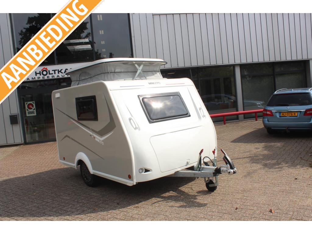 Trigano Mini Freestyle 270 MODEL 2025 AANBIEDING, Caravans en Kamperen, Standaardzit, Koelkast, Trigano, Tot en met 2