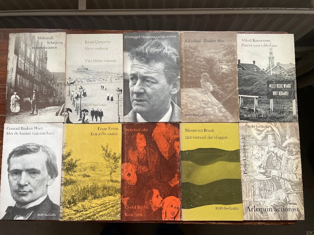 11 exemplaren Kort en Goed jaren '60, Boeken, Gelezen, Ophalen of Verzenden, Nederland, Redactie Kort en Goed