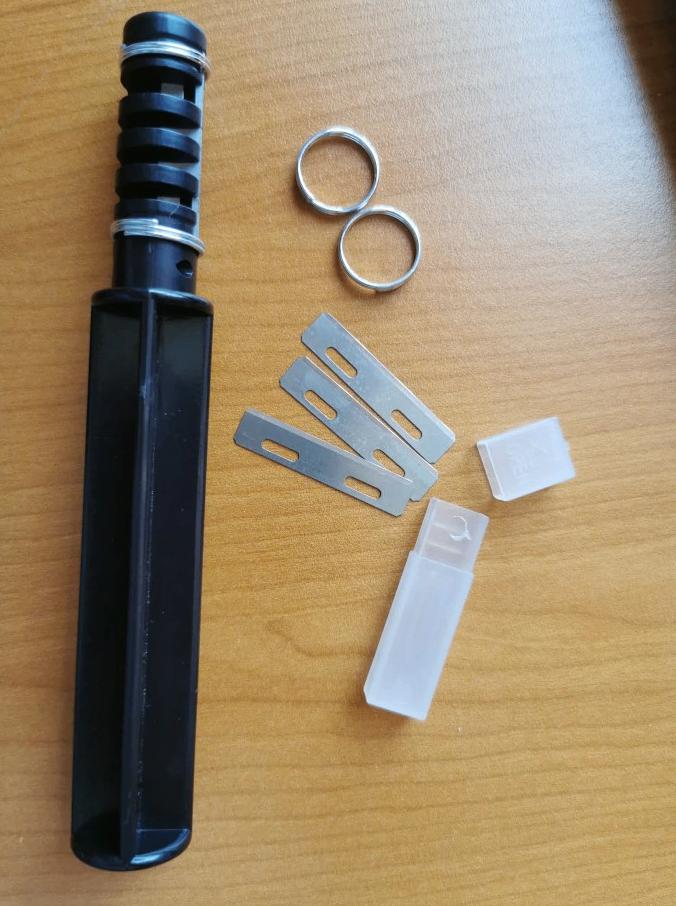 Roterende Leersnijder / Leermes Leer Snijder Mes Gereedschap, Hobby en Vrije tijd, Overige Hobby en Vrije tijd, Nieuw, Verzenden