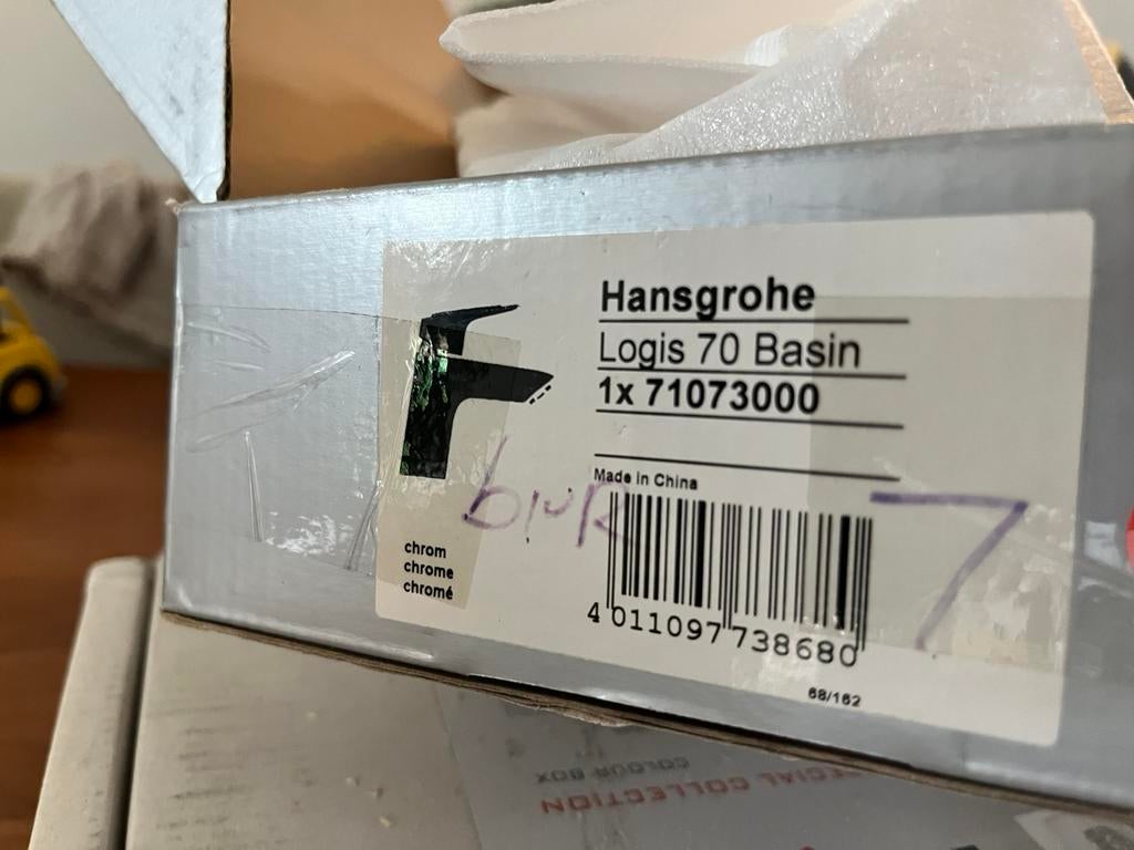 Hans Grohe wastafel mengkraan, Ophalen of Verzenden, Nieuw, Wastafel