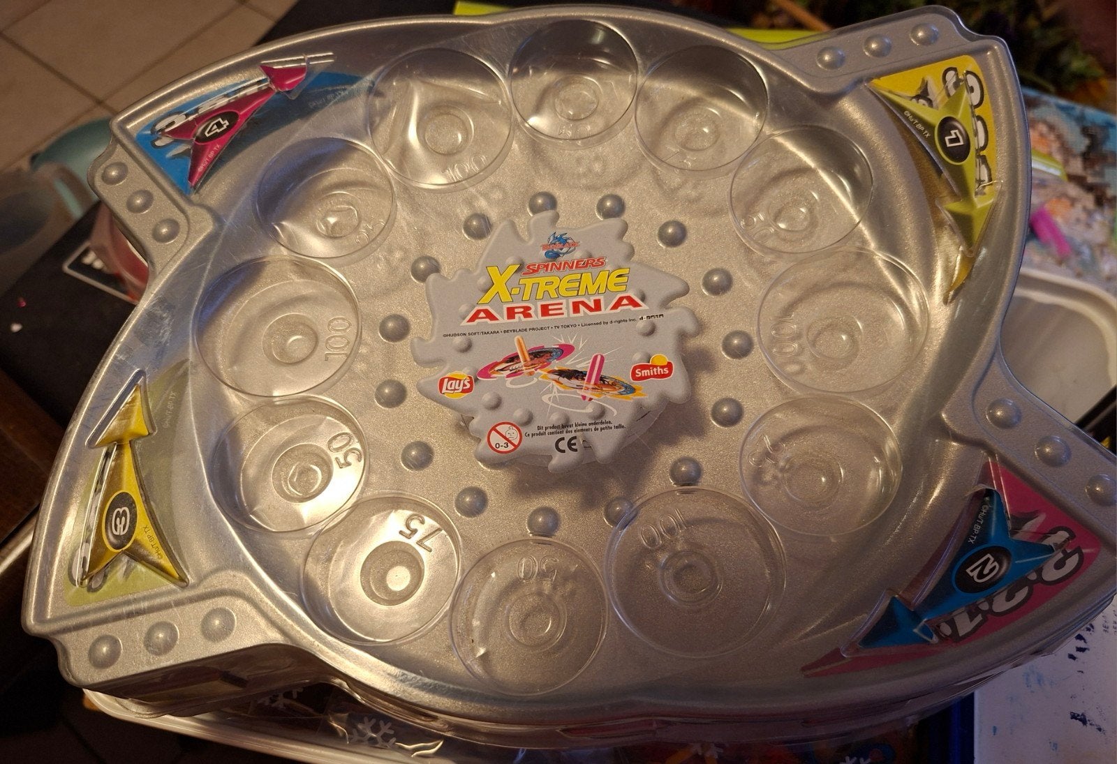 Spinners X-Treme Arena - Lays/Smiths Flipper Spel, Ophalen of Verzenden