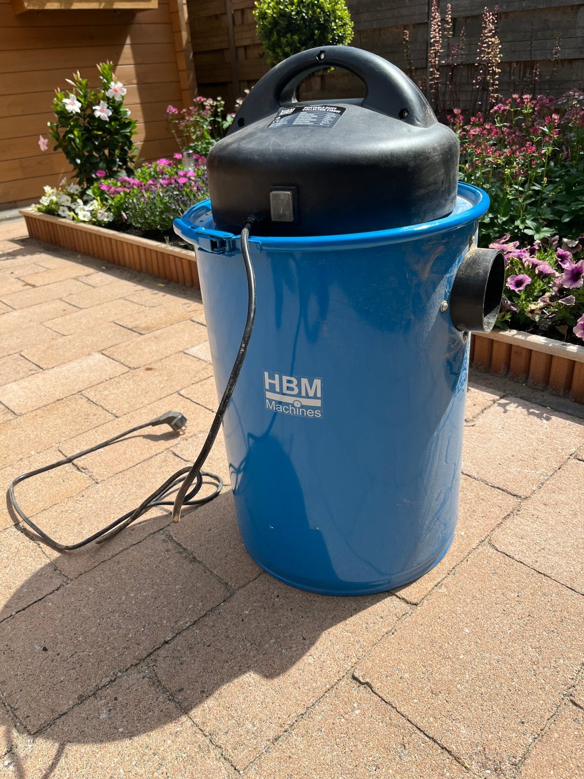 HBM Machines Draagbare Stofafzuiger 1100W, Ophalen, Gebruikt, Overige typen