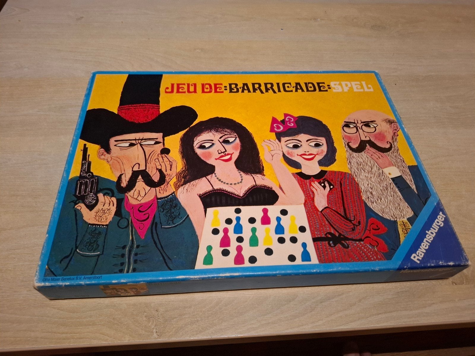 Vintage Ravensburger Jeu de Barricade Spel - Bordspel, Hobby en Vrije tijd, Gebruikt, Robert-Bosch-Straße 1, 88214 Ravensburg, Duitsland