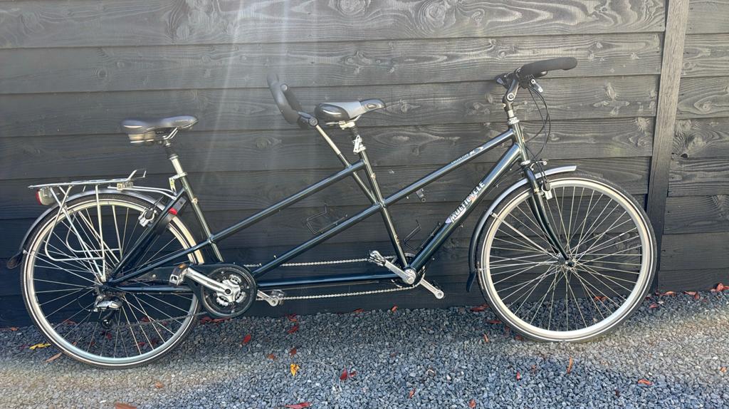 Multicycle Tandem Fiets, Fietsen en Brommers, Fietsen | Tandems, Ophalen, Gebruikt, Velgrem, Minder dan 47 cm