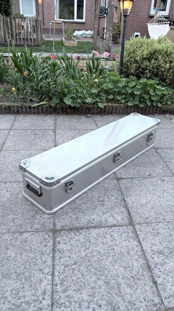 Alubox PRO S056 Aluminium Kist 118x27x21cm, Ophalen, Gebruikt