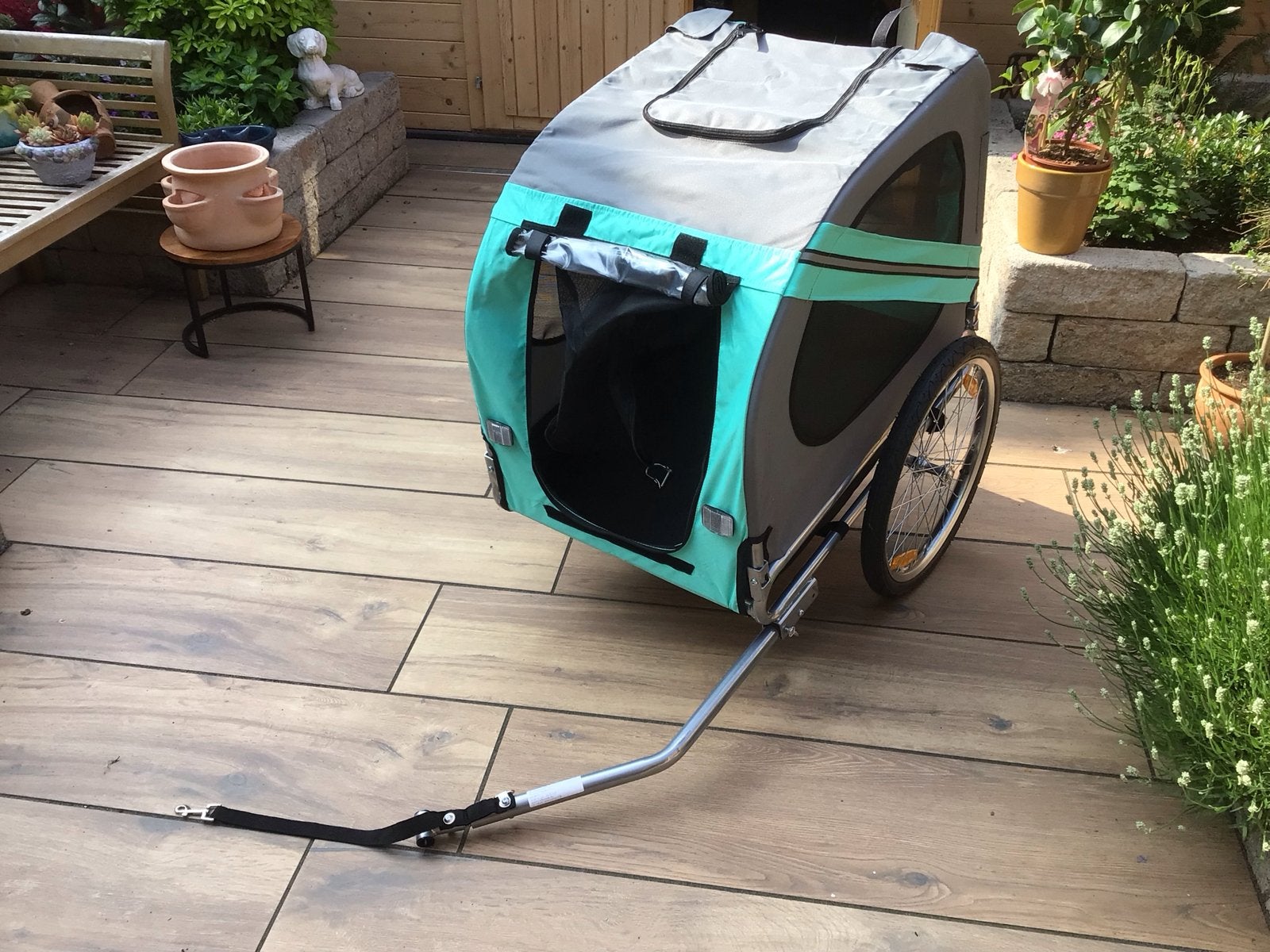 Hondenfietskar - Comfortabel en Veilig voor Uw Hond, Fietsen en Brommers, Fietsaccessoires | Aanhangers en Karren, Gebruikt, Hondenkar