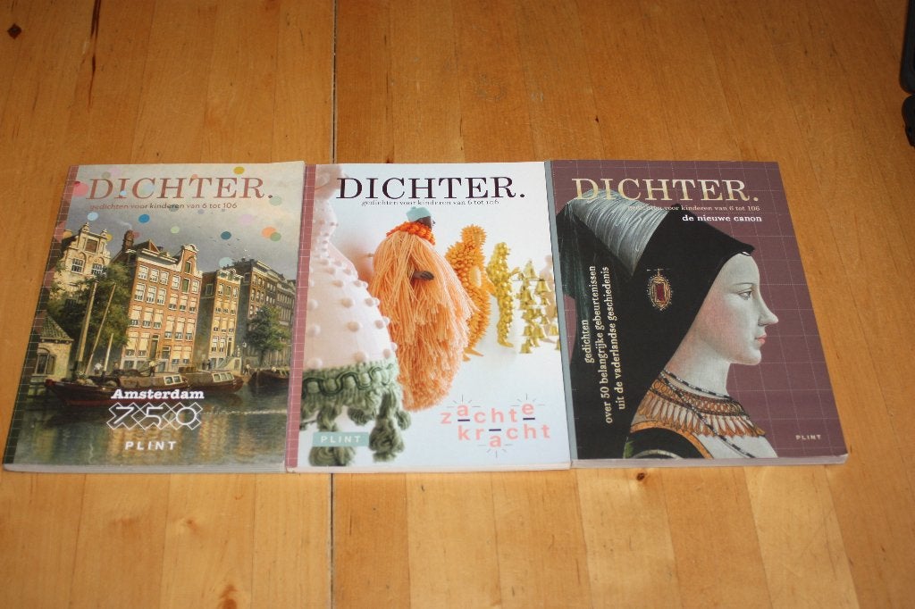 3x DICHTER, gedichtenbundel Plint (oa 750 jr Amsterdam), Ophalen of Verzenden, Gelezen, Plint., Meerdere auteurs