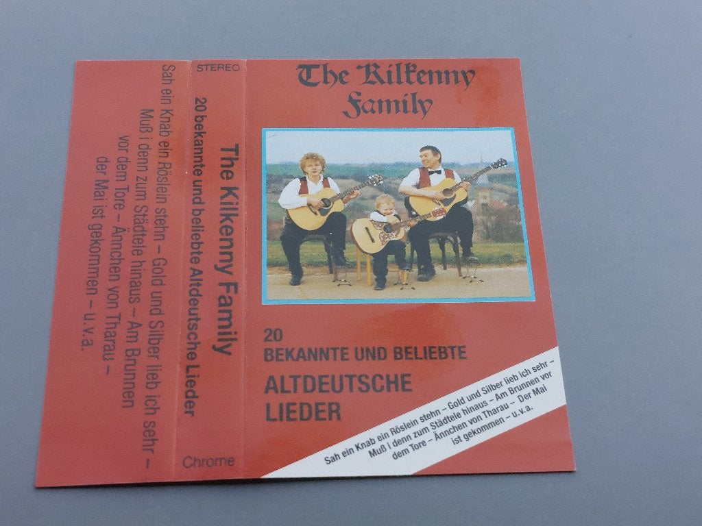 THE KILKENNY FAMILY-20 BEKANNTE UND ALTDEUTSCHE LIEDER (MC), Wereldmuziek, 1 bandje, Ophalen of Verzenden, Zo goed als nieuw