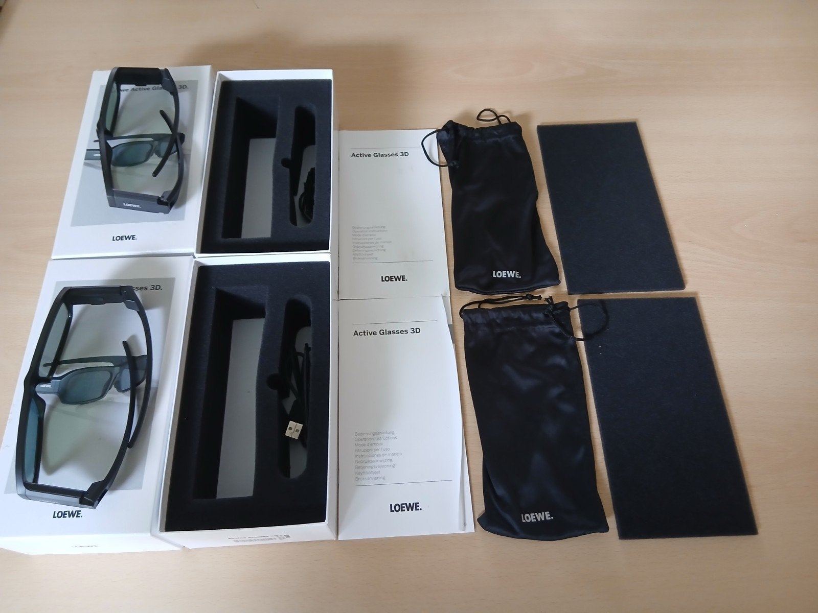 Loewe Active 3D brillen - Zo goed als nieuw, Ophalen of Verzenden, Zo goed als nieuw
