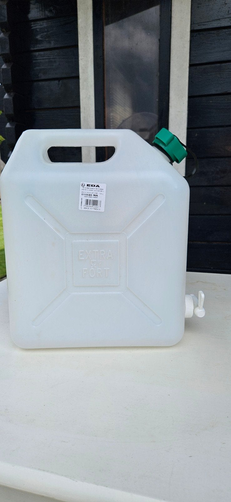 Jerrycan 10 liter met kraantje - Ideaal voor camping/caravan, Ophalen of Verzenden, Nieuw
