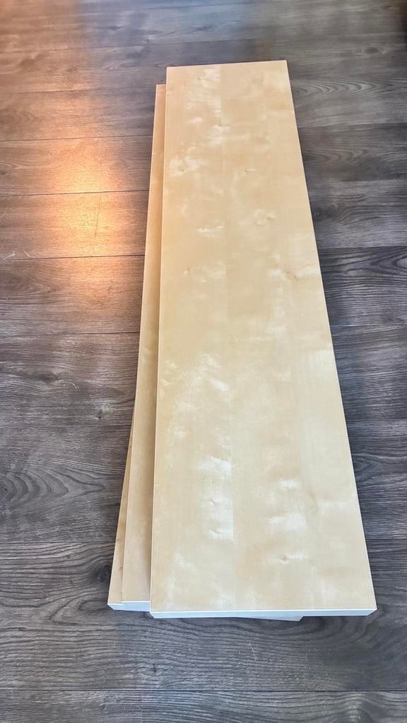 Ikea Houten planken voor diverse toepassingen, Ophalen, Gebruikt, 25 tot 50 mm, Plank