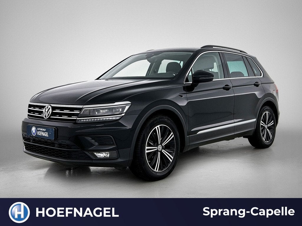 Volkswagen Tiguan 1.5 TSI ACT Comfortline | Adaptive Crusie, Gebruikt, Zwart, 4 cilinders, 150 pk
