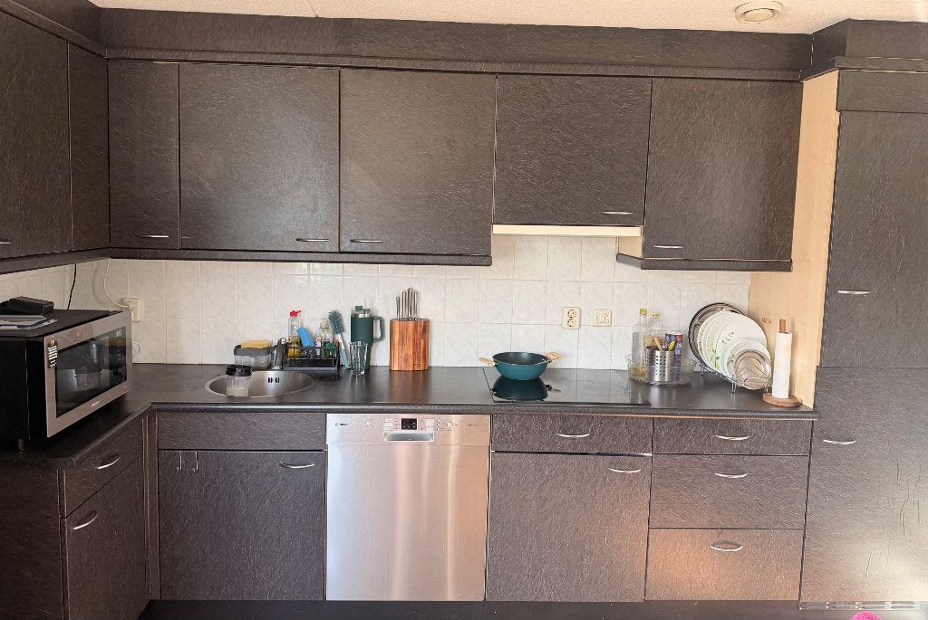 Kitchen cabinet, Huis en Inrichting, Keuken | Complete keukens, Ophalen, Wit, Graniet of Steen, Enkelwandige keuken
