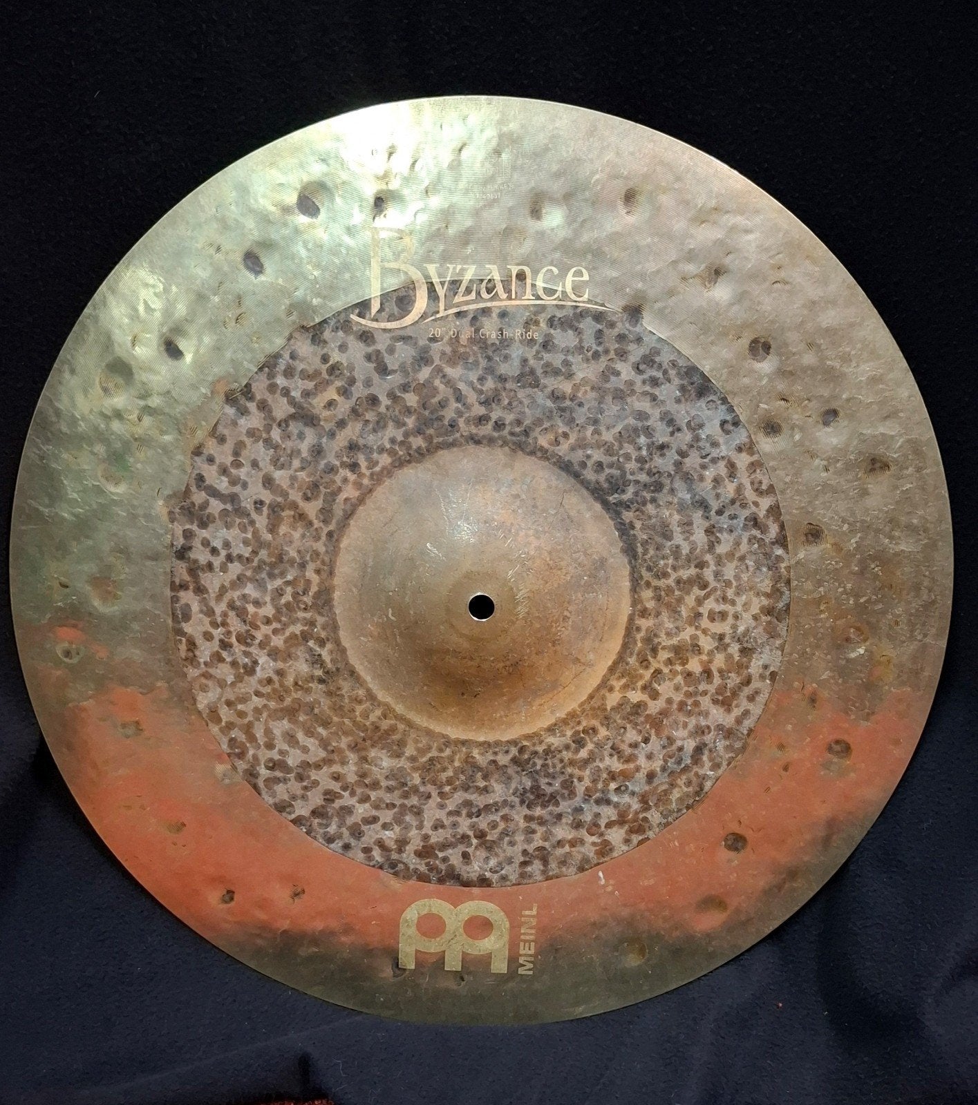 Meinl Byzance 20" Dual Crash Ride Bekken, Ophalen of Verzenden, Gebruikt, Overige merken