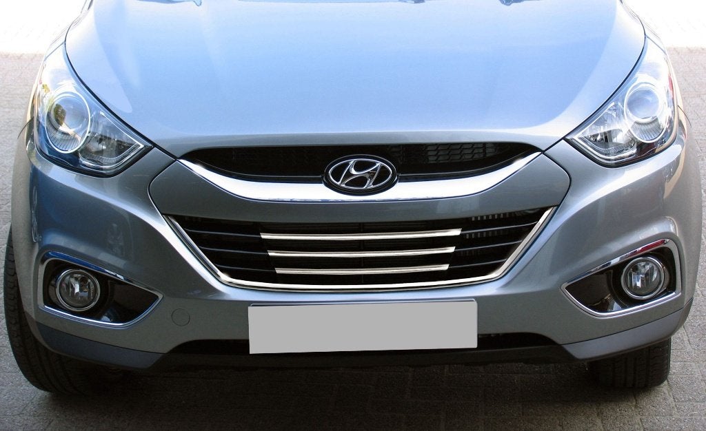 Voorbumper grille 3-delig Hyundai Ix35 vanaf 2010, Ophalen of Verzenden, Nieuw