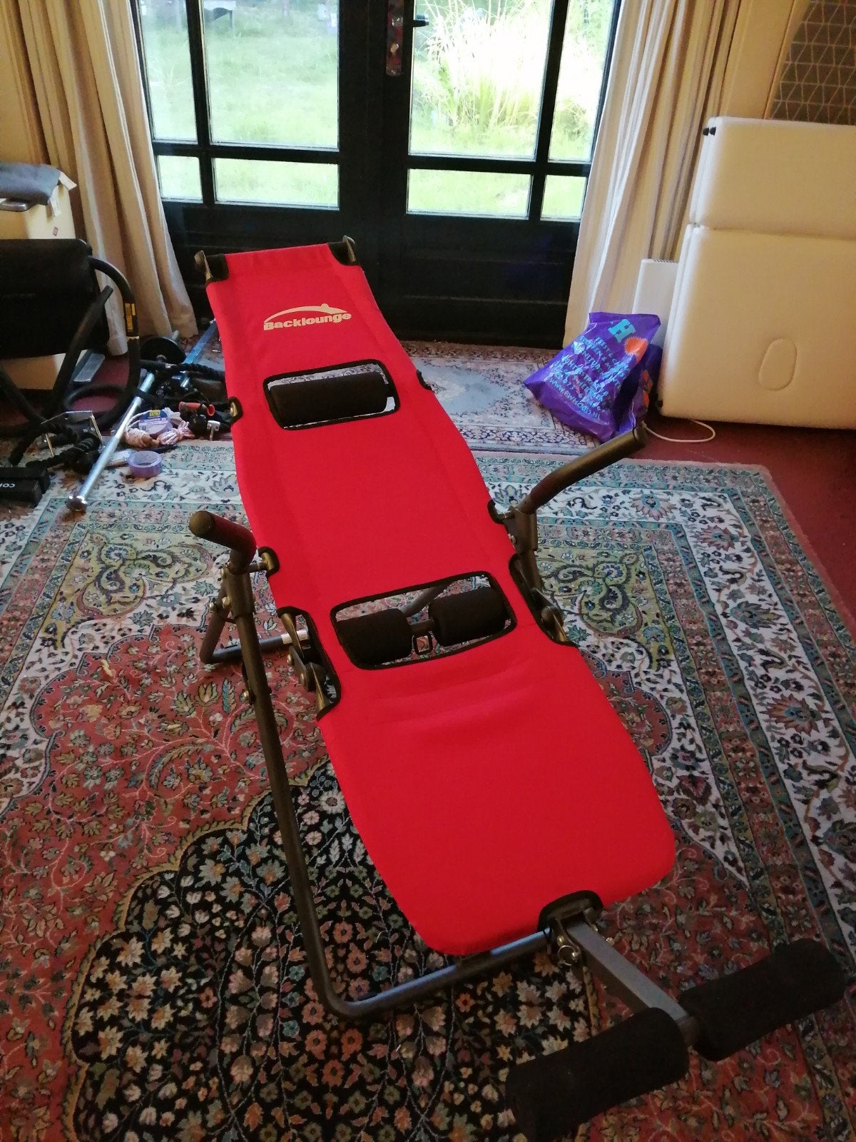 Backlounge fitness apparaat voor rug en buik oefeningen, Ophalen, Zo goed als nieuw, Buik