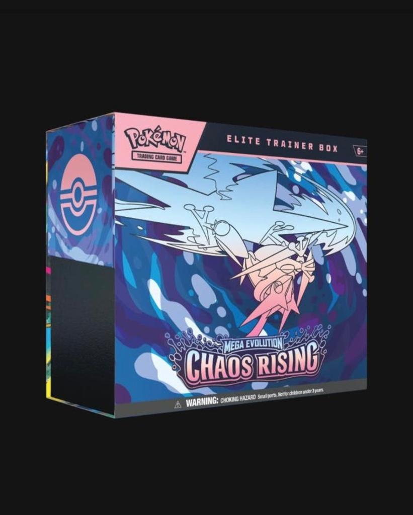 Sealed pokemon Chaos Rising elite trainer box, Ophalen of Verzenden, Nieuw, Boosterbox, Foil