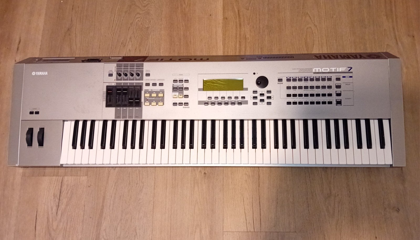 Yamaha Motif 7 Synthesizer - 76 toetsen, krachtige effecten, Ophalen of Verzenden, Gebruikt, 76 toetsen, Yamaha