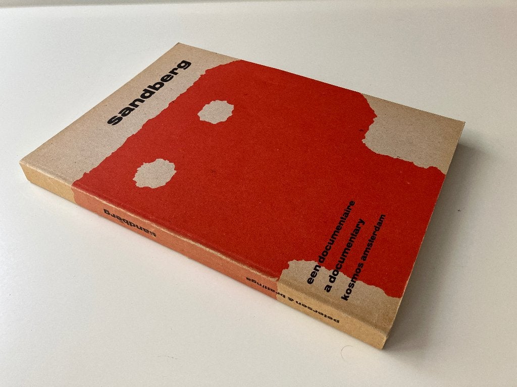 Willem SANDBERG een documentaire 1975 Stedelijk Museum boek, Pieter Brattinga, Grafische vormgeving, Ophalen, Gelezen
