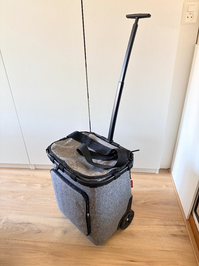 Handige camera tas en/of boodschappen trolley, Schouderband, Grijs, Ophalen, Overige merken