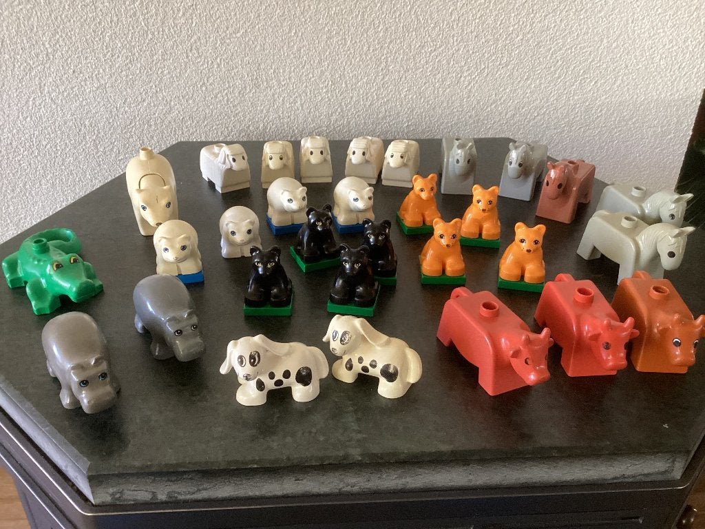 Duplo verzameling dieren, Ophalen of Verzenden, Gebruikt, Duplo