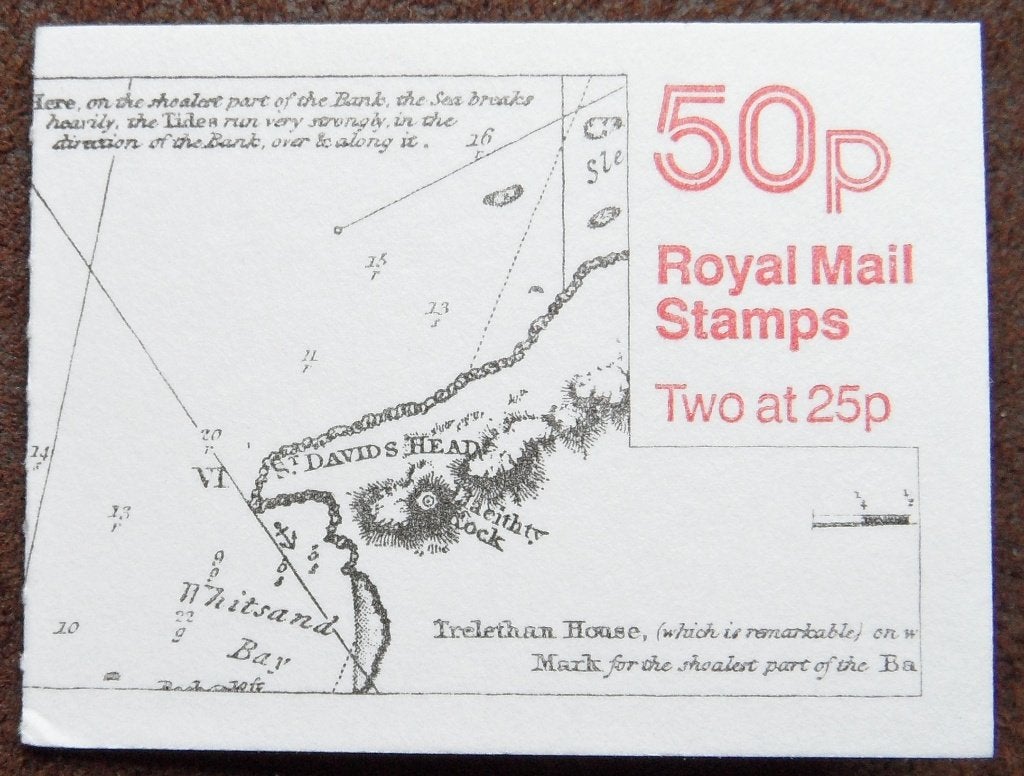 Postzegelboekje Engeland – St Davids Head 1812, Ophalen of Verzenden, Postfris