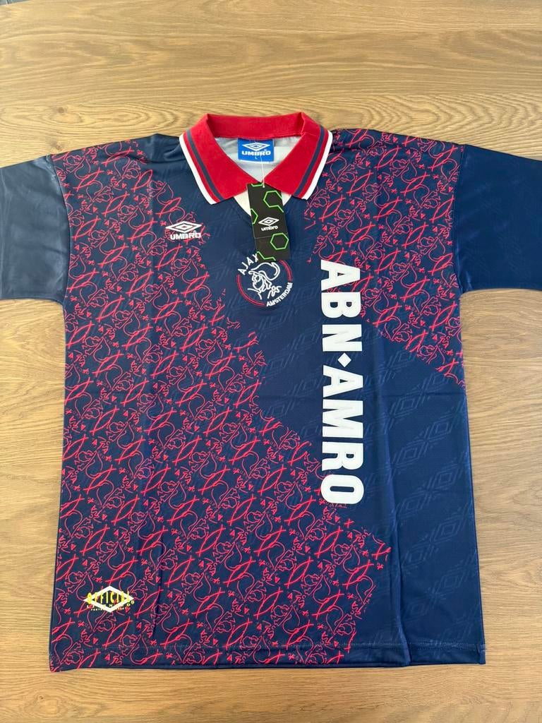 Ajax 1994/95 Away Shirt Umbro L Retro Champions League, Maat L, Verzenden, Nieuw, Shirt