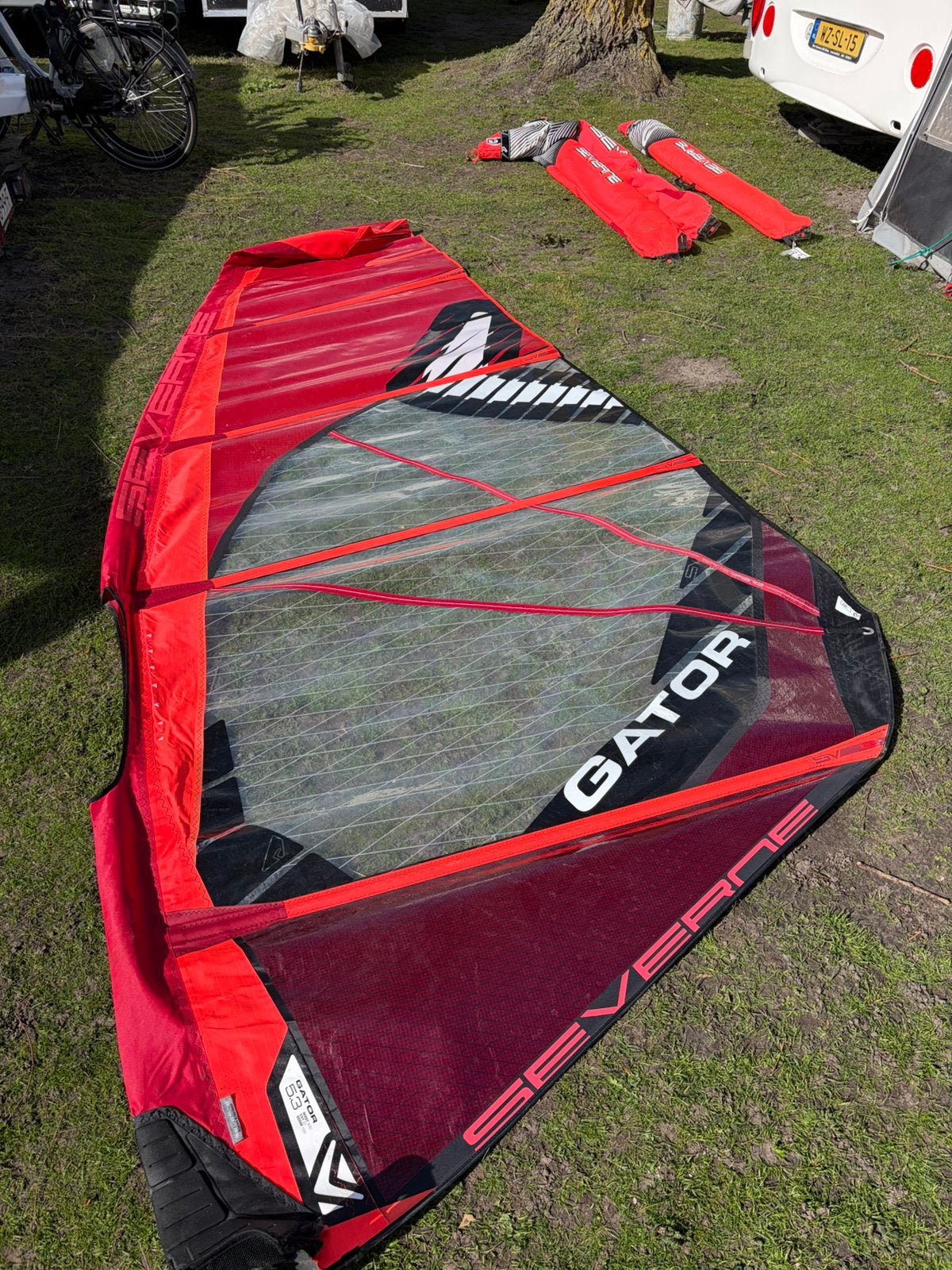 Severne Gator surfzeil 5.3, Ophalen, Gebruikt, Severne, Zeil