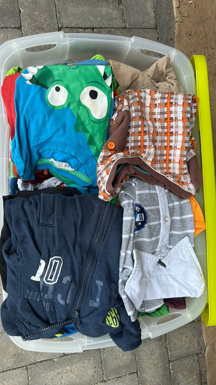 Bak jongens kleding maat 98/104 en 110/116, Ophalen of Verzenden, Gebruikt, Overige maten