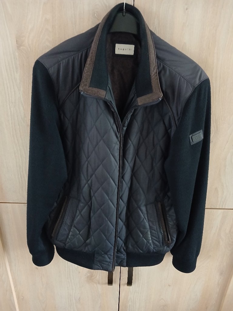 heren jas, Ophalen of Verzenden, Zo goed als nieuw, Maat 52/54 (L), Blauw