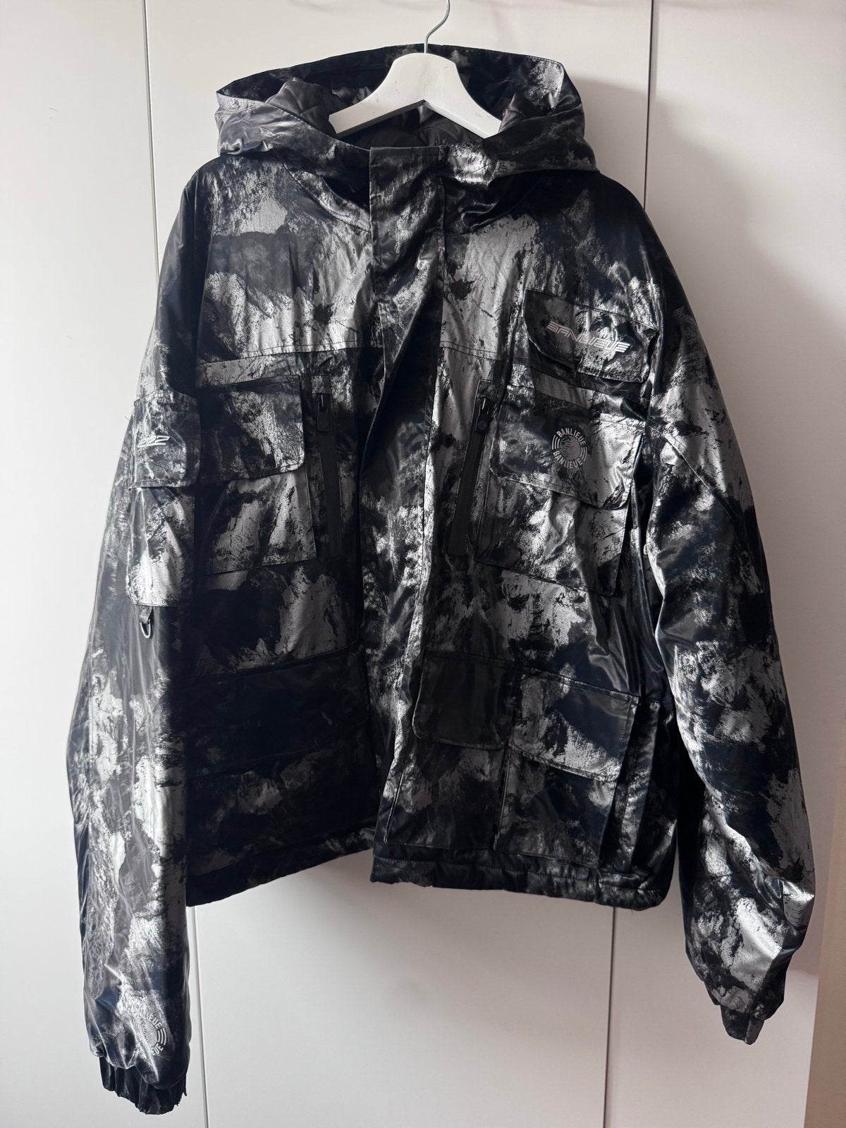 Cropped winterjas Banlieue maat XXL, Ophalen, Gedragen, Overige maten, Zwart