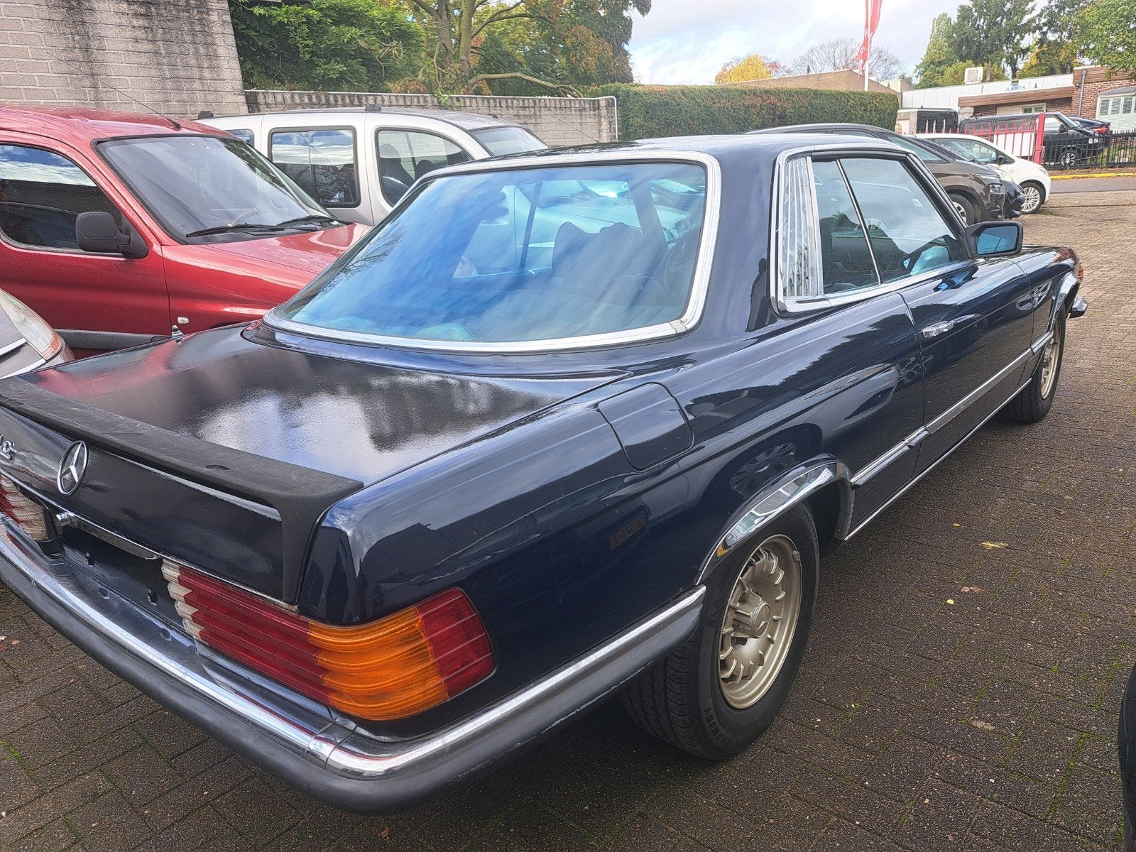 zeldzame mercedes 500 slc 1139 stuks gebouwd,70.042 miles!, Auto's, Automaat, Mercedes-Benz, Bedrijf, Coupé