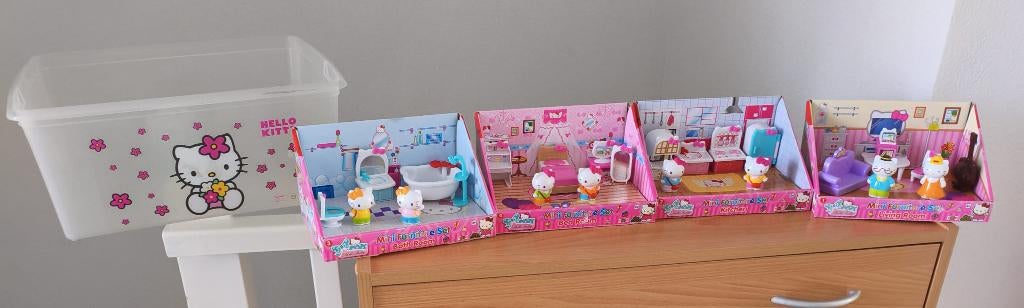 Hello Kitty Mini Furniture Sets, Ophalen, Gebruikt