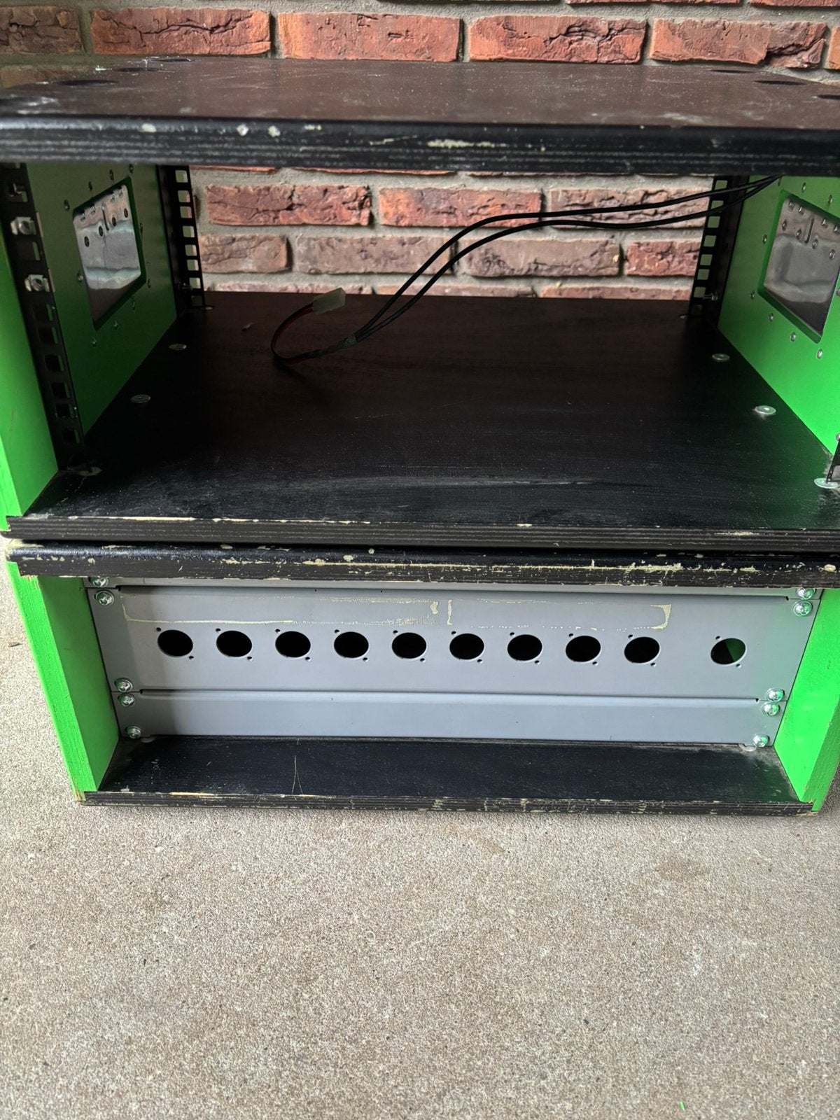2 x Flightcase 4U, Computers en Software, Serverkasten, Ophalen, Gebruikt