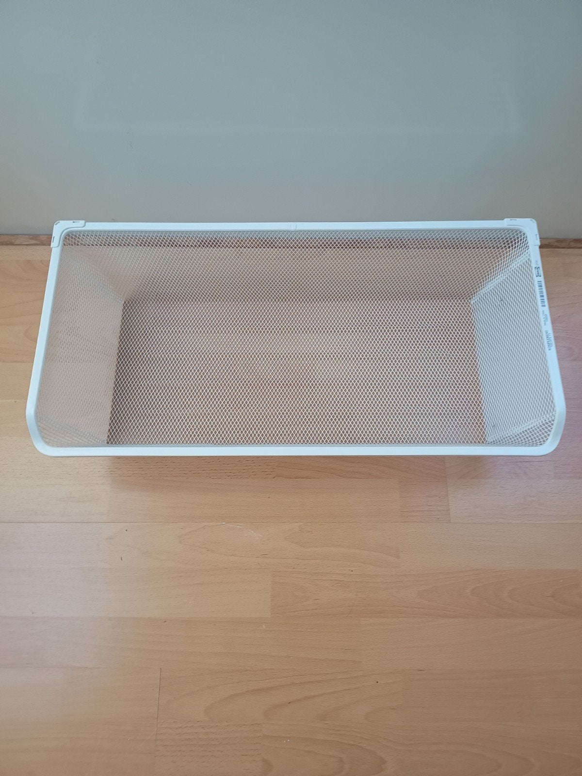 IKEA komplement, opbergmand, wit, Ophalen, Gebruikt