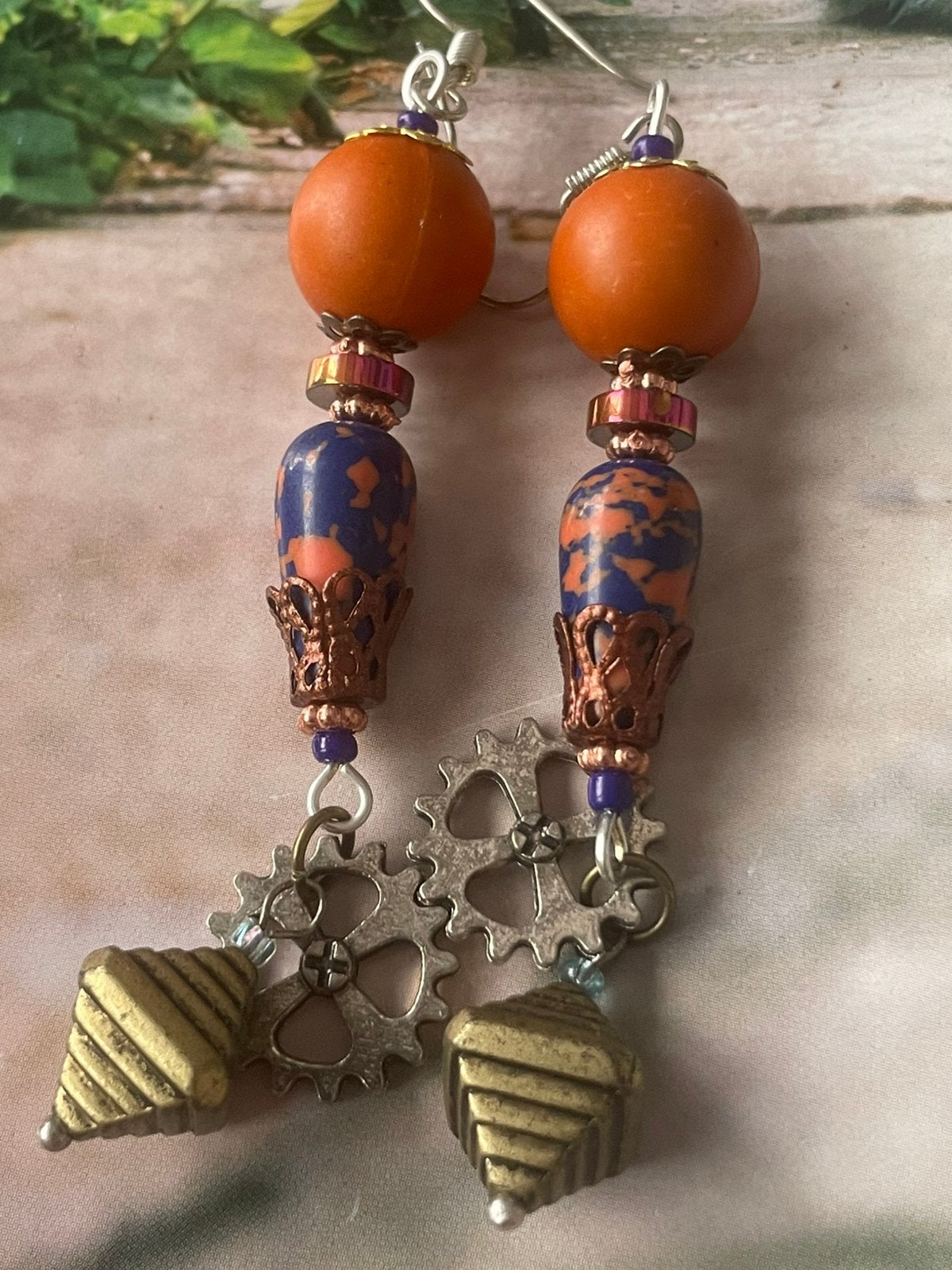 Steampunk hangers, Ophalen of Verzenden, Nieuw, Blauw, Overige materialen