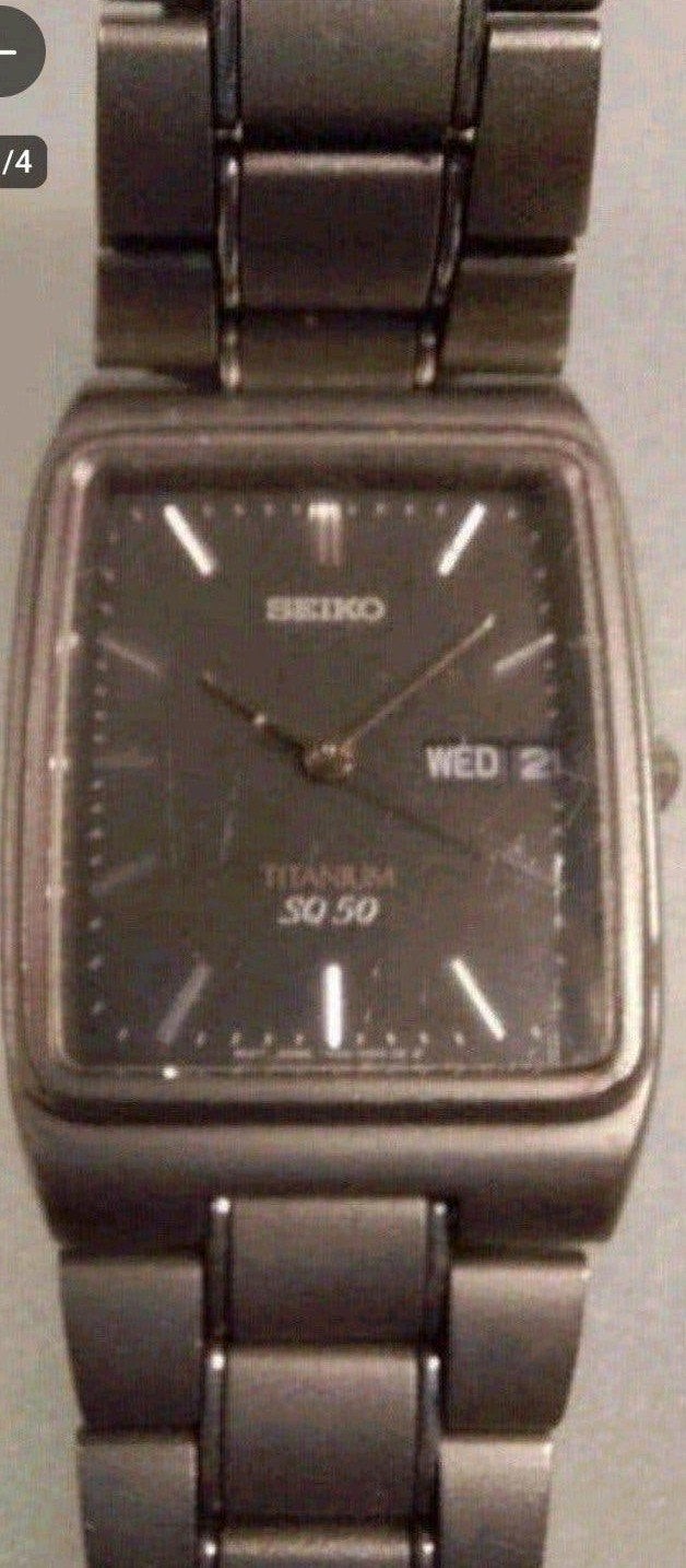 Vintage Seiko SQ50., Verzenden, Staal, Seiko