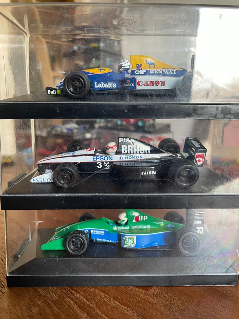 Oude f1 modelautos merk Onyx, Hobby en Vrije tijd, Modelauto's | 1:43, Ophalen of Verzenden, Gebruikt, Auto, Overige merken