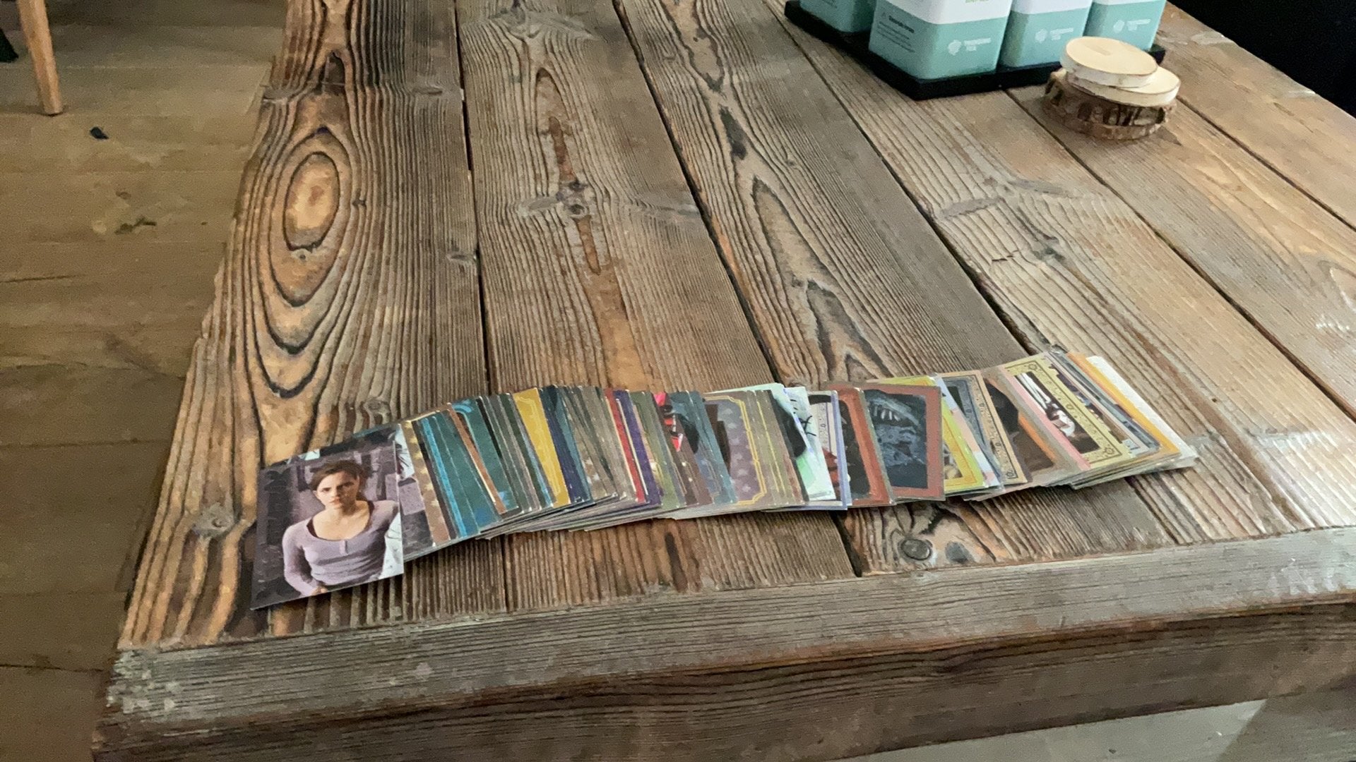 Harry potter kaarten, Ophalen of Verzenden, Zo goed als nieuw, Speelkaart(en)