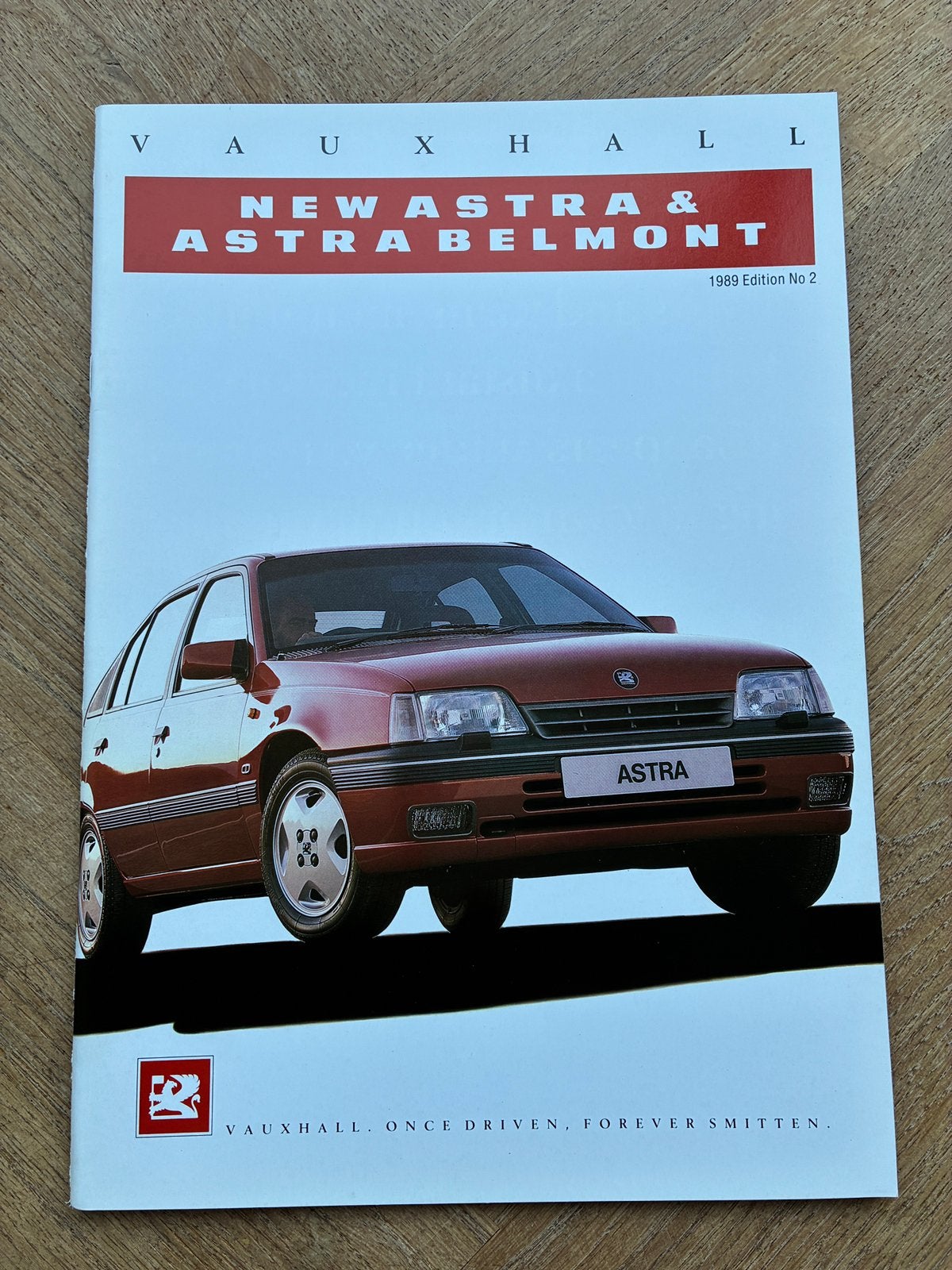 Vauxhall Astra brochure 1989, Verzenden, Zo goed als nieuw, Overige merken